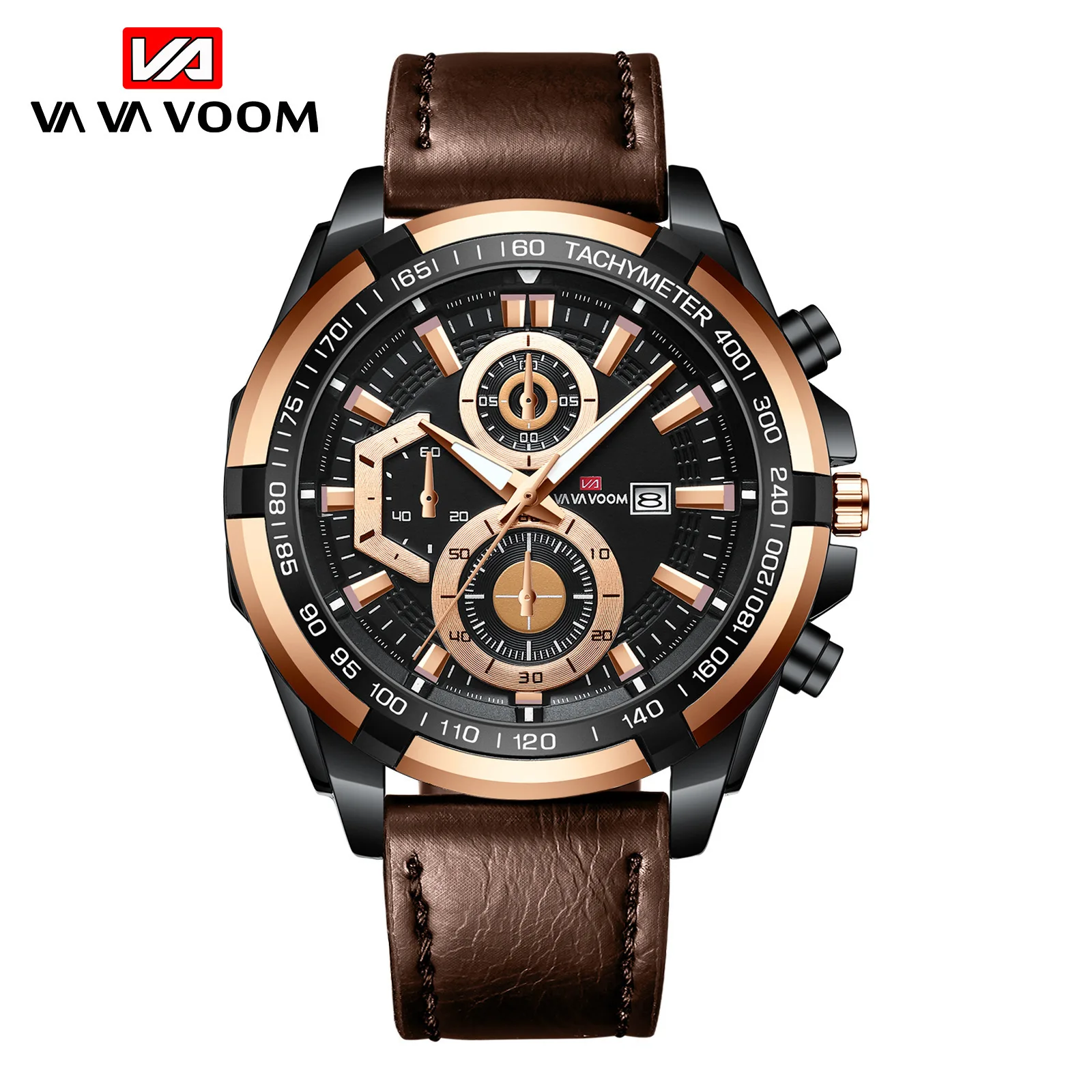 

Men's Sports Watch Belt Business Calendar elegant man watch Waterproof Casual quartz watches for wrist