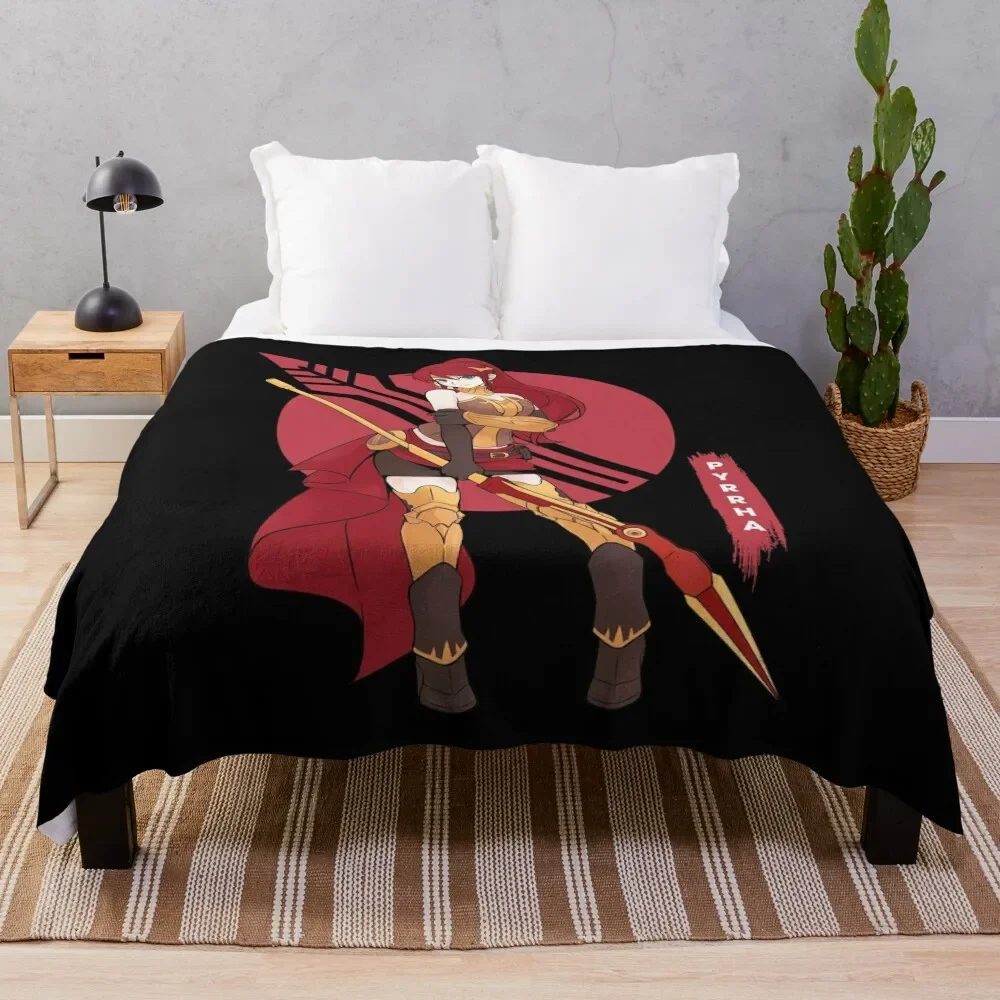 

Pyrrha Nikos anime girl pretty Throw Blanket For Baby Blankets For Sofas Decorative Sofa Thermal Blankets