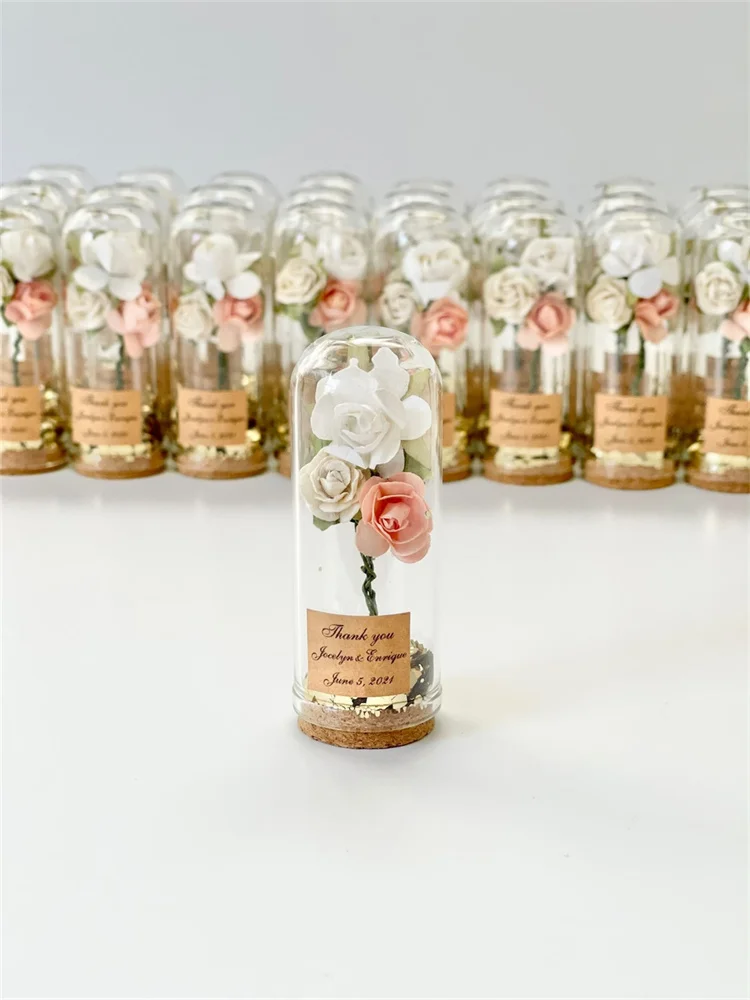 10 pcs Wedding favors for guests, Wedding favors, Favors, Dome, Glass dome, Cloche dome, Custom favors, Beauty and the Beast, Pa