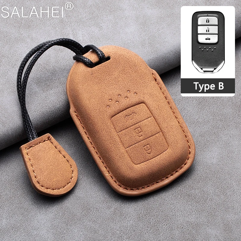 Car Key Cover Case Shell Protector Fob For Honda CRV Fit Civic HR-V HRV City Odyssey XR-V Accord Stepwgn Elysion Pilot Accessory