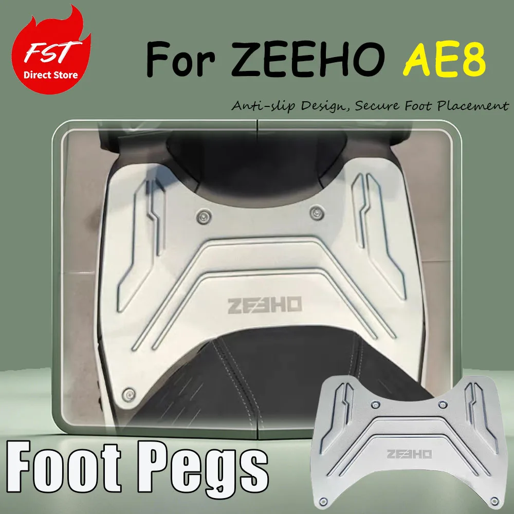 For the ZEEHO AE8 special modification accessory - aluminum pedal Anti-slip Design, Secure Foot Placement