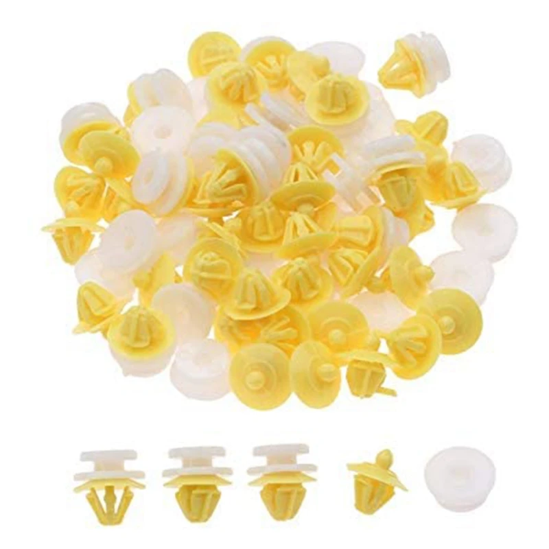 

50Pcs 7703077250 for ScenicTwingo Car Fastener Clips Interior Trim Panel Door Card