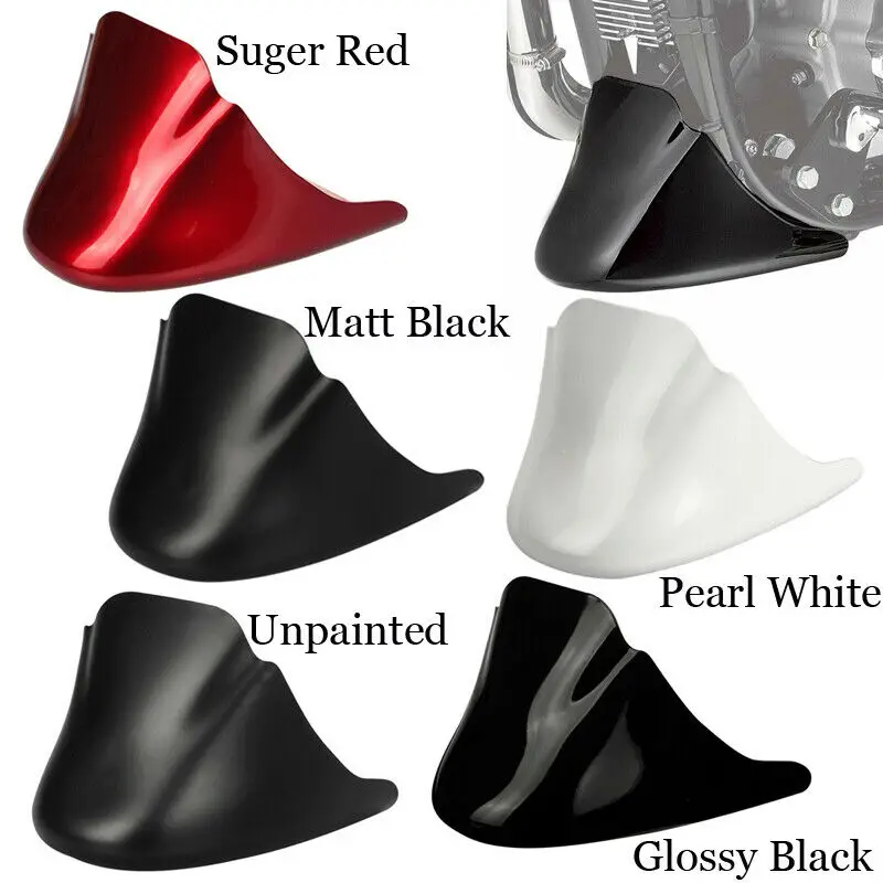 

Motorcycle Front Bottom Spoiler Mudguard Air Dam Chin Fairing For Harley Sportster XL 883 1200 Iron 48 2004-2022