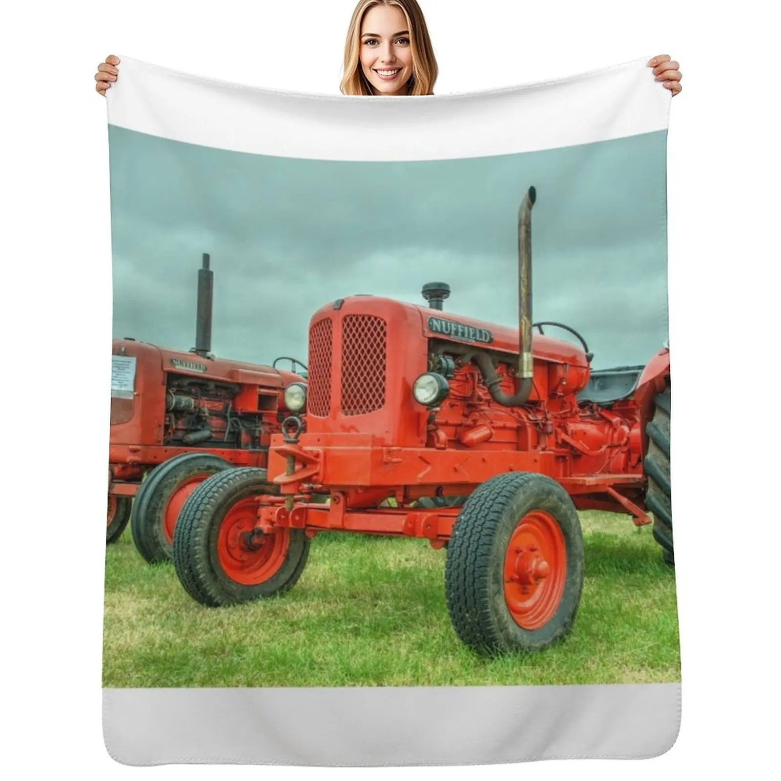 Nuffields at South Molton Throw Blanket All Season Lightweight Soft Blanket for Bed