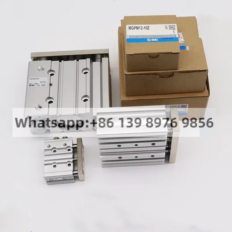 SMC Three bar cylinder MGPM12-10Z MGPM12-15Z MGPM12-20Z MGPM12-25Z MGPM12-30Z MGPM12-35Z MGPM12-40Z MGPM12-50Z MGPM12-75Z