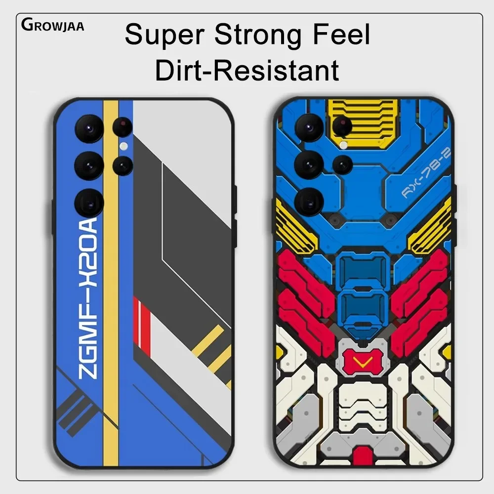 Anime G-GundamS Phone Case for Samsung Galaxy S24 Ultra S22 S23 Ultra S21 S20 Protective Silicone Funda