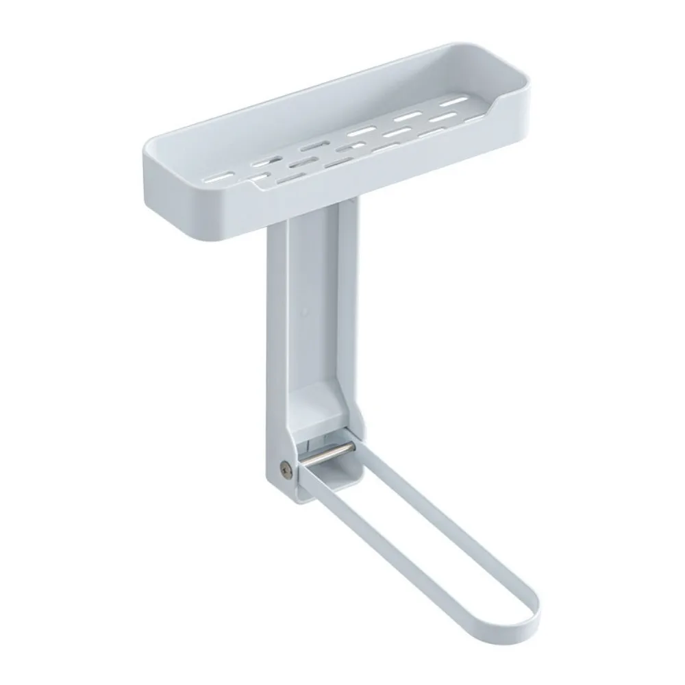 

Портативный настенный держатель для ванной комнаты, многофункциональный держатель для хранения шампуня, косметики