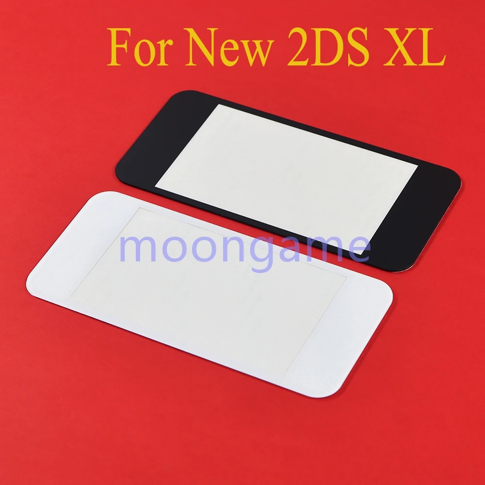1pc Top Display LCD Protective Screen Mirror Lens Glass or Plastic For New 2DS XL/LL Protective Front Lens