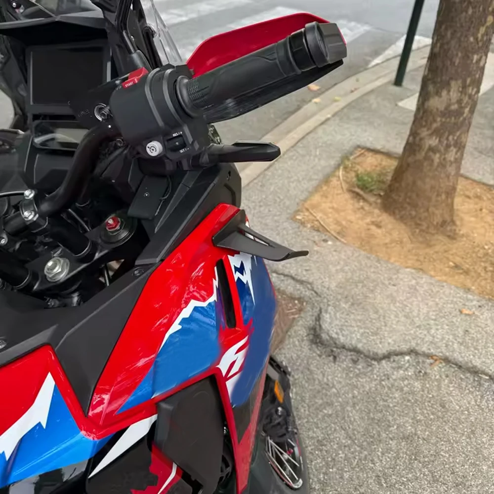 For Honda Africa Twin DCT 2024 2025 Winglets Aerodynamic Wing Kit Spoiler Fairing Side Panel Motorcycle Accessories Windshield