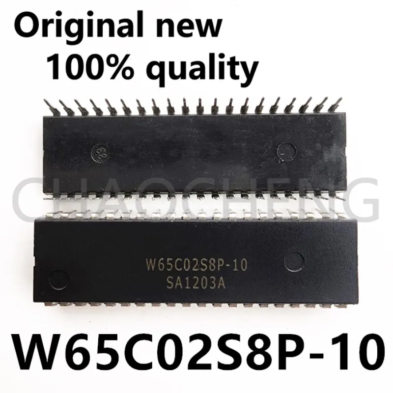 (2-5pcs)100% New original  W65C02S8P-10 W65C02S8P DIP-40 Chipset