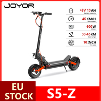 JOYOR S5-Z Electric Scooter 600W 48V 13AH 10 Inch Folding Off-road Sport Electric Scooters 30-45km Range JOYOR S Series EScooter