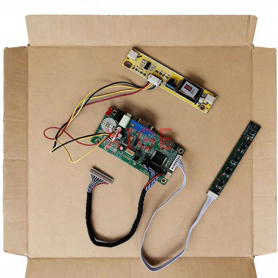 

For LTM190BT03 HT190WG3 LM190WX1 M190MWW4 Monitor Controller Drive Board DIY Kit HDMI+VGA LVDS 30-Pins 1440x900 2-CCFL 1440*900