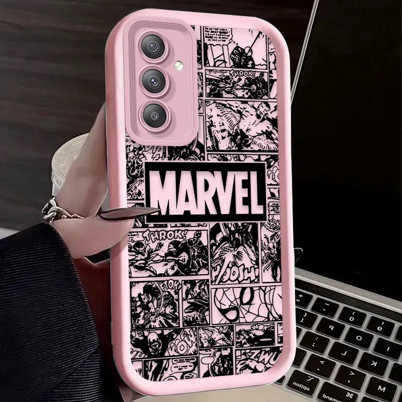 Marvel Comics Cool Phone Case For Samsung Galaxy A54 A05 A05S A34 A24 A14 A53 A33 A23 A13 A52 A52S A71 A51 A31 A50 Back Cover