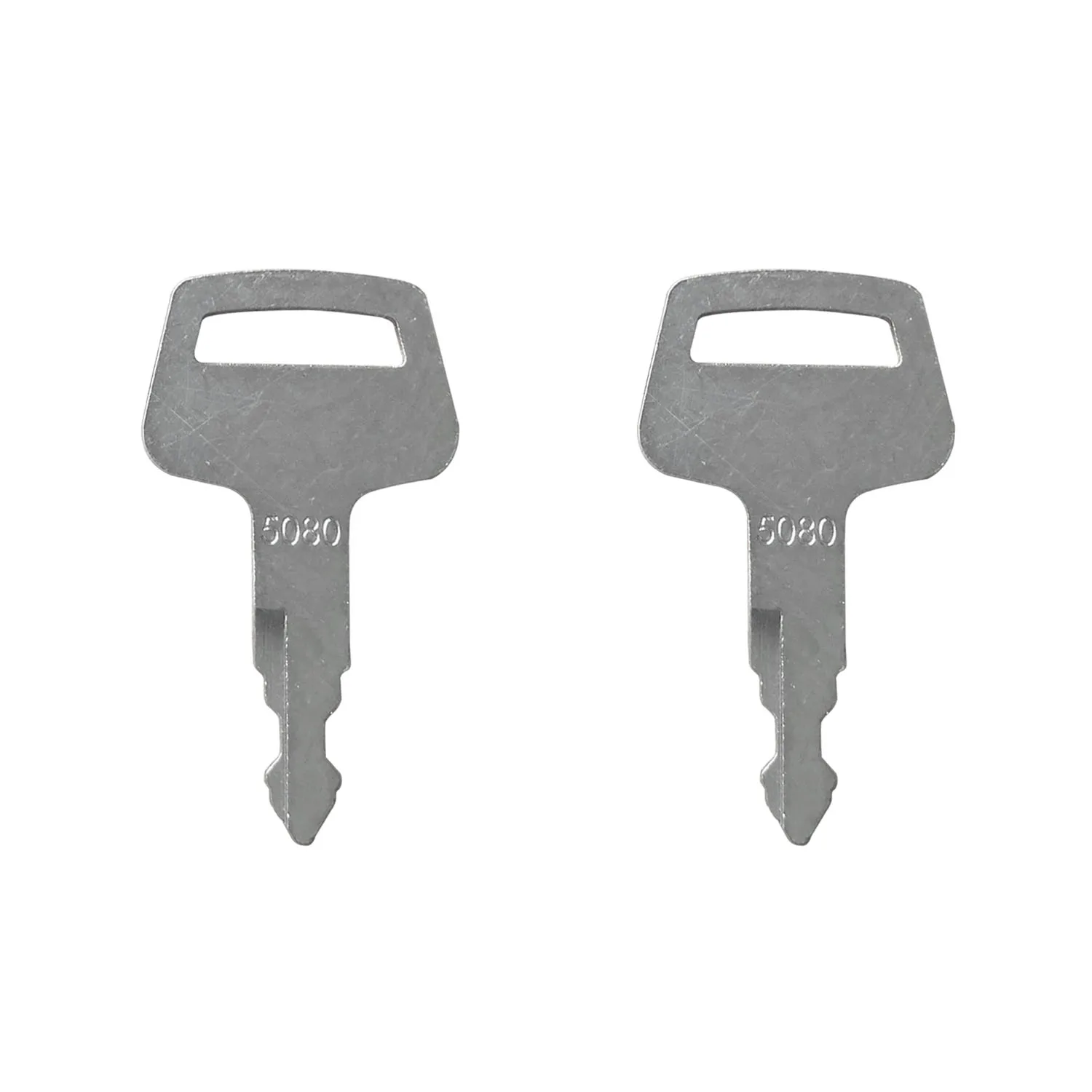 2PCS Ignition Keys 069029029 5080 Compatible with IHI Excavator Compatible with Case IH Compatible with Morooka Ignition