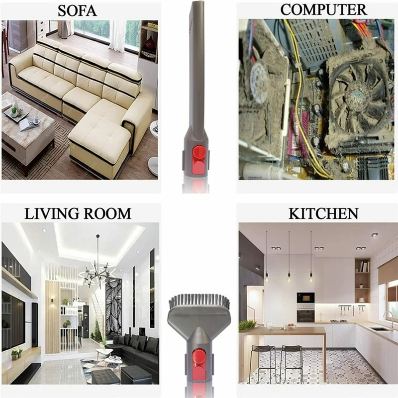 مكنسة كهربائية أدوات استبدال فرشاة ، مجموعة أدوات ملحق ، مجموعة ملحقات ، Dyson V7 ، V8 ، V10 ، V11 ، V12 ، V15 ، SV10 ، SV11