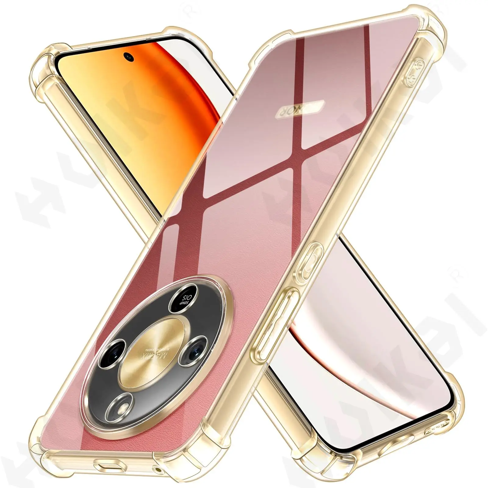 

Case For Magic 8 7 Lite Pro MagSafe Slim Fit Crystal Clear Hard PC Soft TPU Bumper SkinCover
