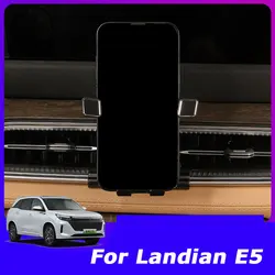 For Landian E5 2024 2025 Car Styling Screen Mobile Phone Holder Navigation Phone Holder Interior Auto Modifed Accessories