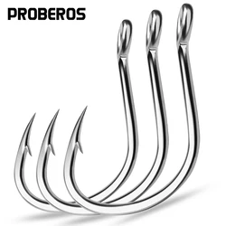 Proberos Anzuelos Agua Salada Fuertes para Grandes Peces