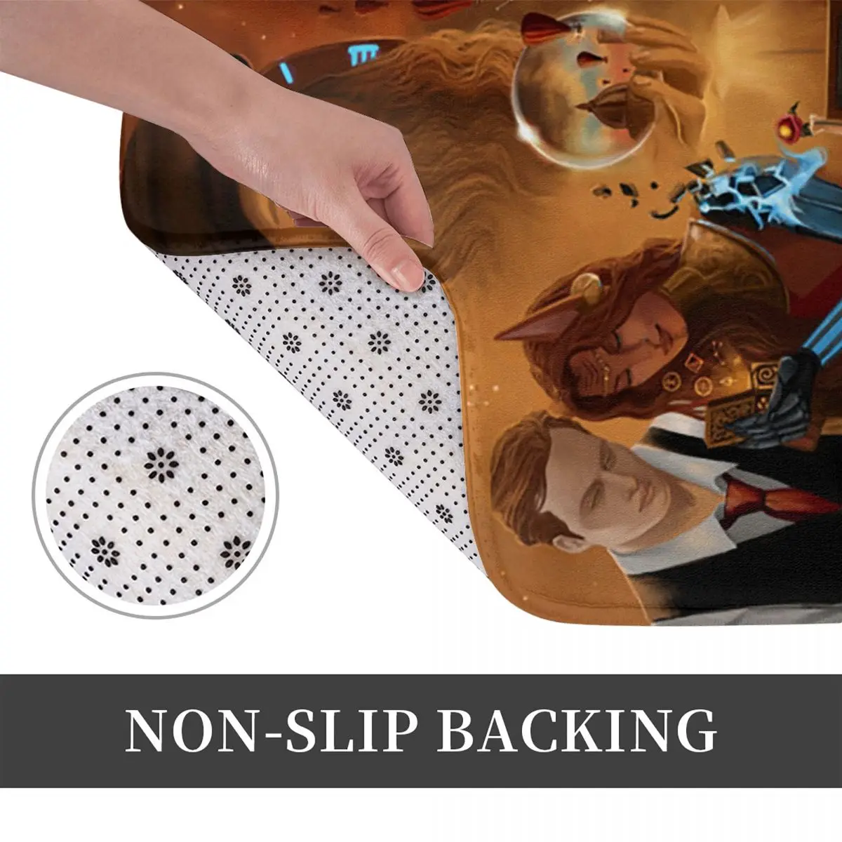 The Secrets Of Leonardo Da Vinci Non-slip Doormat Floor Mat Carpet Rug for Kitchen Entrance Bathroom Living room Footpad Mats
