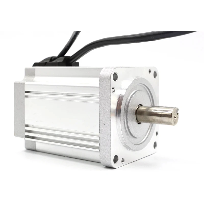 BLDC 80mm Brushless DC Motor 48V DC 250W 1500rpm Square Flange 80 mm Body length 110mm