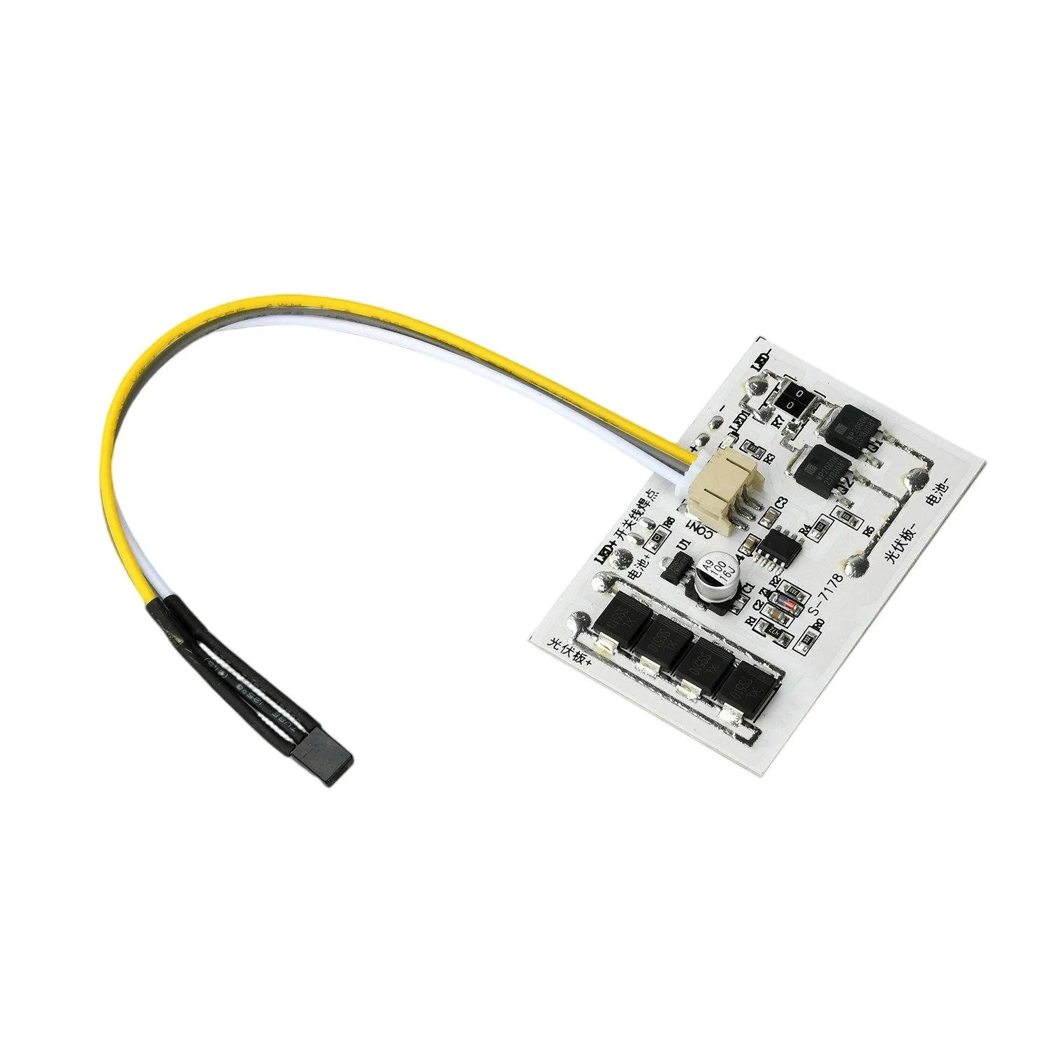 

Solar Street Light Controller 3.2V/3.7V/6.4V/7.4V Li-ion Battery 15A Charge 10A Discharge Stepless Dimming for LED Street Light