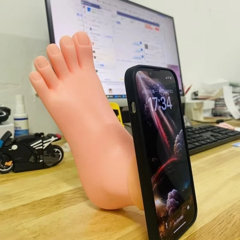 ثلاثية الأبعاد مضحك القدم على شكل جراب هاتف آيفون 16 15 14 13 12 11 برو ماكس آيفون 6 7 8 زائد Xs Xr لينة سيليكون القبيح جراب هاتف