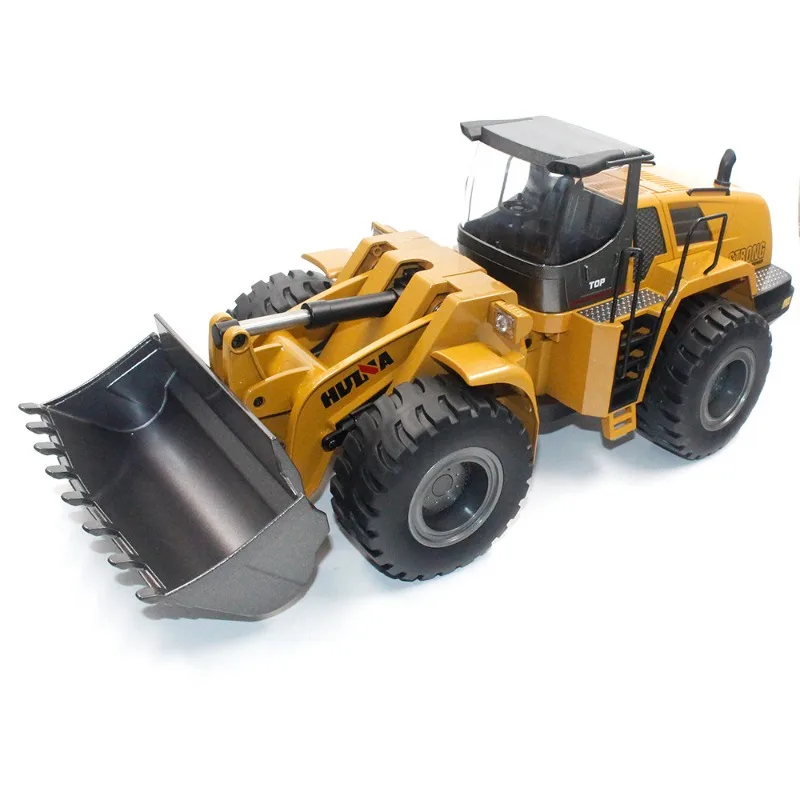 1:14 Alloy Remote Control Dump Truck Engineering Transporter, Fire Truck Excavator Model