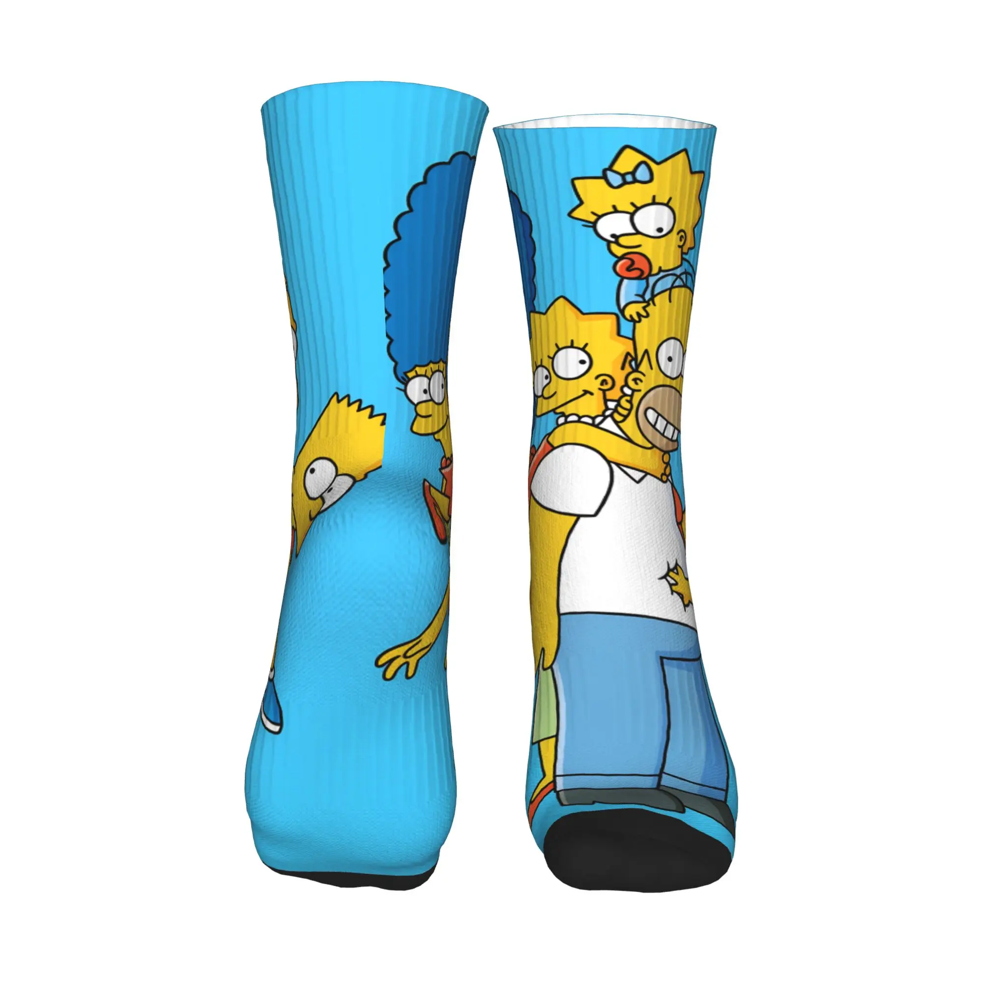 Couple Socks Funny S-Simpsons  - Men'S Fashion Youtube บทวิจารณ์และราคา
