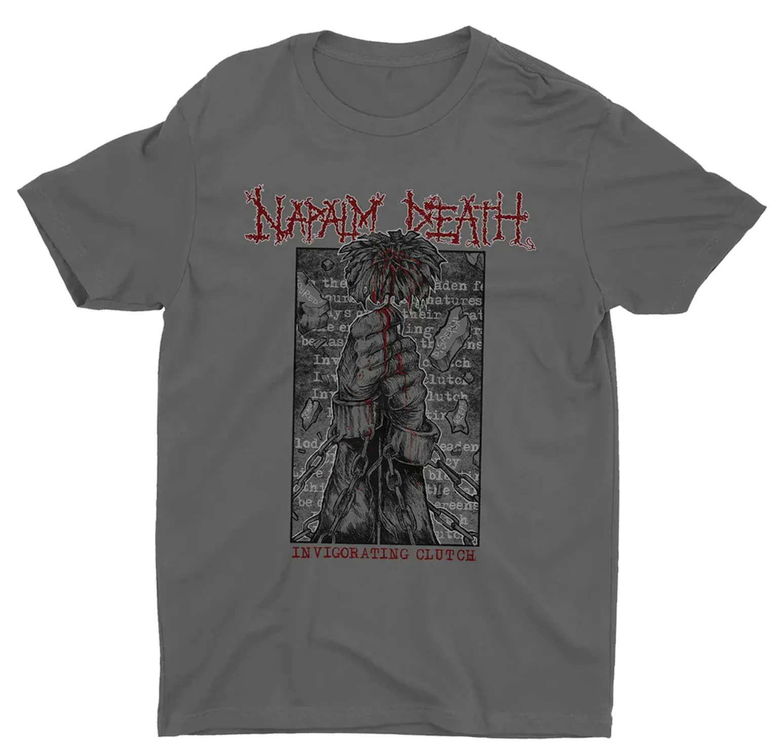 Napalm Death  Harmony Corruption Band T-Shirt 100% Cotton Graphic Tee Men Women Summer Streetwear Top view 5