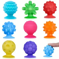 Fidget Sensory Toys with Textured Suction Cups for Autism Anxiety Relief Fidget Stress Toys Early Learning Montessori Kids Toys
