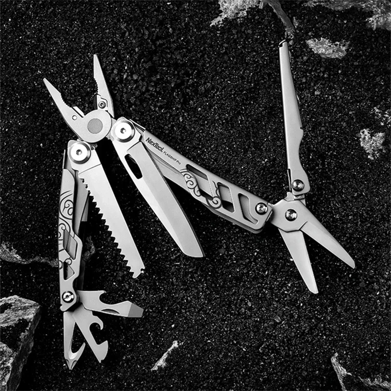 NexTool Flagship Pro 16 In 1 Multitool Pliers Folding Knife Screwdriver Scissors EDC Outdoor Survival Camping Multi Tools
