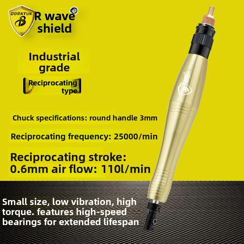 Wave Shield Turbo Ultrasonic Vibration Grinder Polishing Machine Pneumatic File Machine Polishing Machine Bd-1068