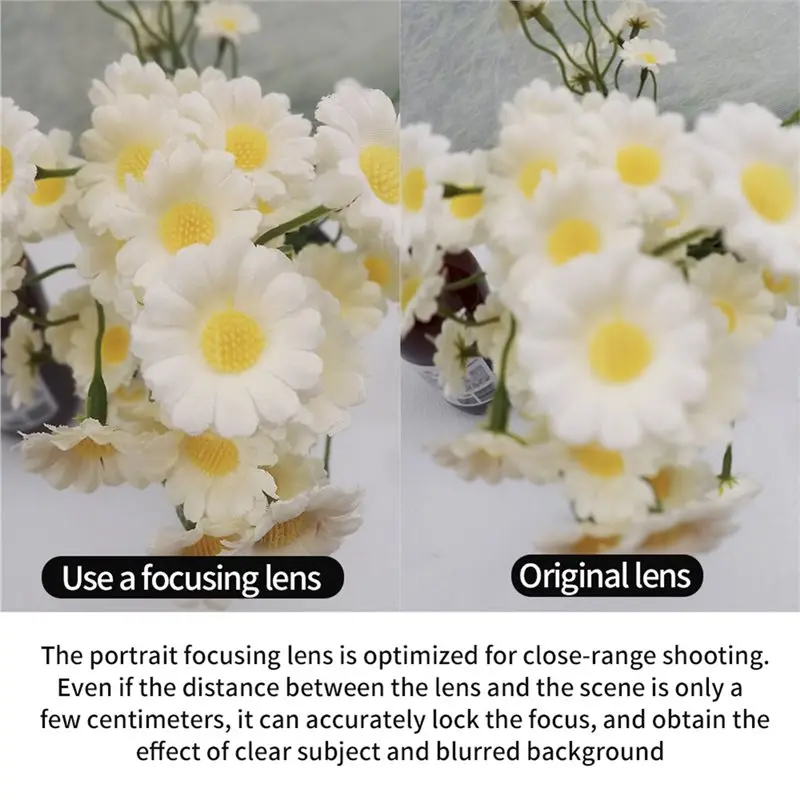 AS95-Für DJI OSMO Nano Action Kamera Kompatibel 10X Objektiv Filter + Mini Selfie Stick Für DJI OSMO Nano MACRO Porträt fokus Objektiv