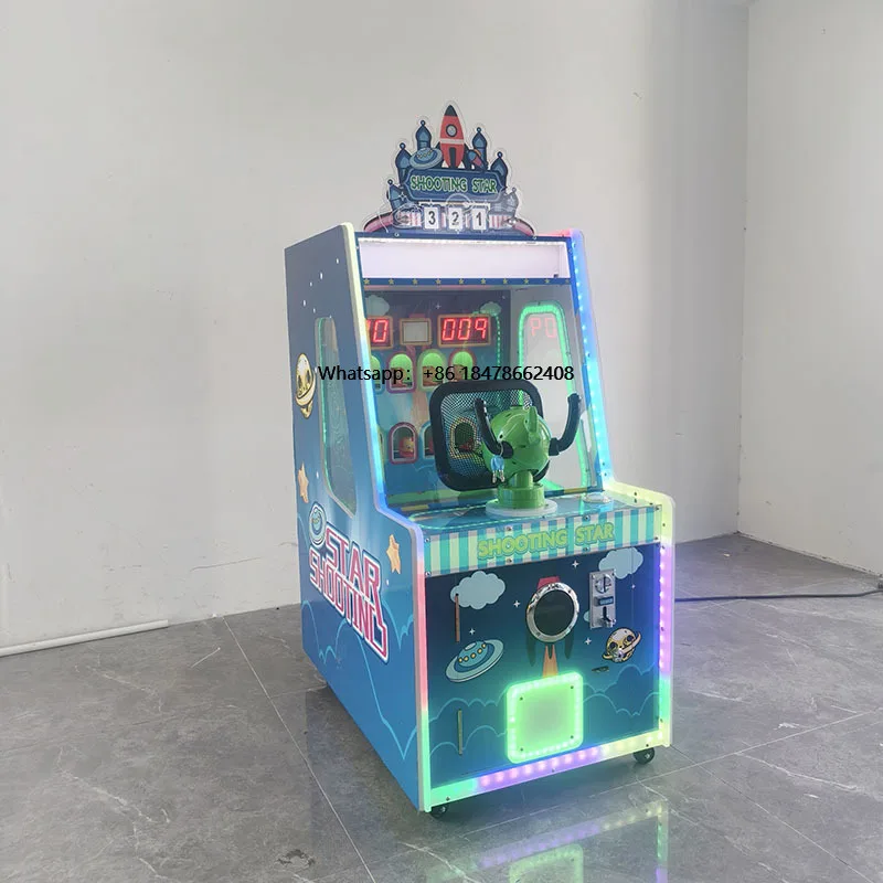 

Children's 110V/220V Coin-Operated Arcade Game Machine Ball Water Shooting Simulator Kid-Friendly Entertainment