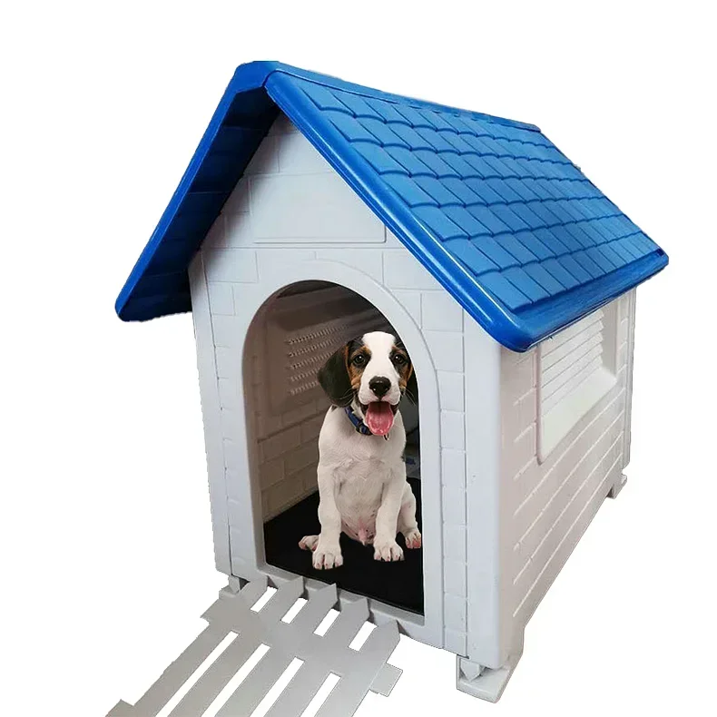 Manufacturer High Quality Waterproof Keep Cool Foldbable Outdoor Plastic Outdoor Dog House Large Outdoor Modern Dog House