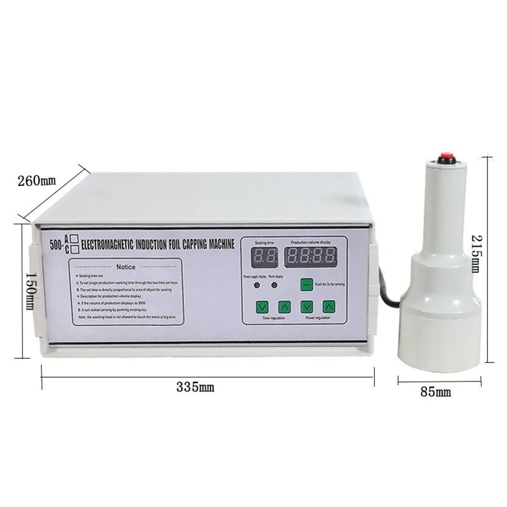 SUMEVE-máquina de sellado por inducción para empresas, sellador de tapa portátil, embalaje de inducción electromagnética