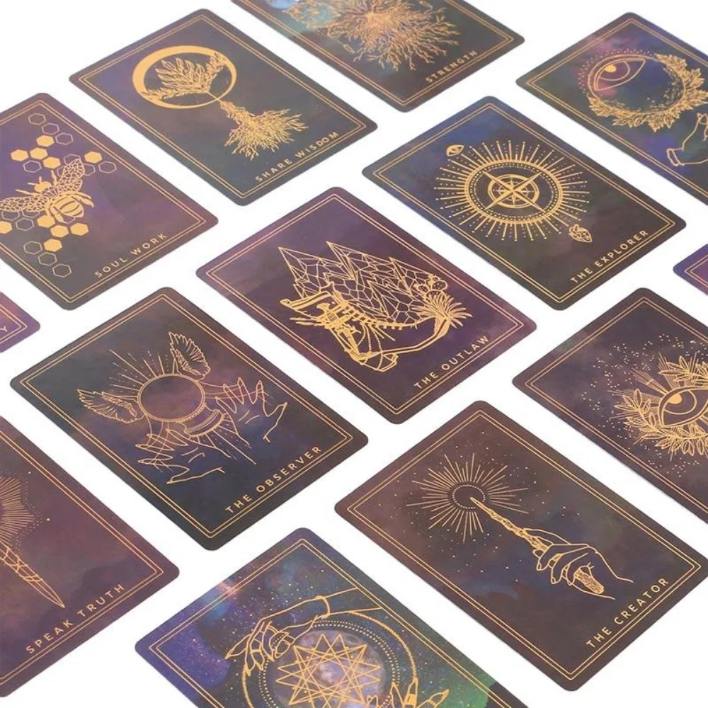 Threads For The Fate Oracle Cards Shadow Edition Tarot Deck Entertainment Table Playing Games Divination 11*6.5cm