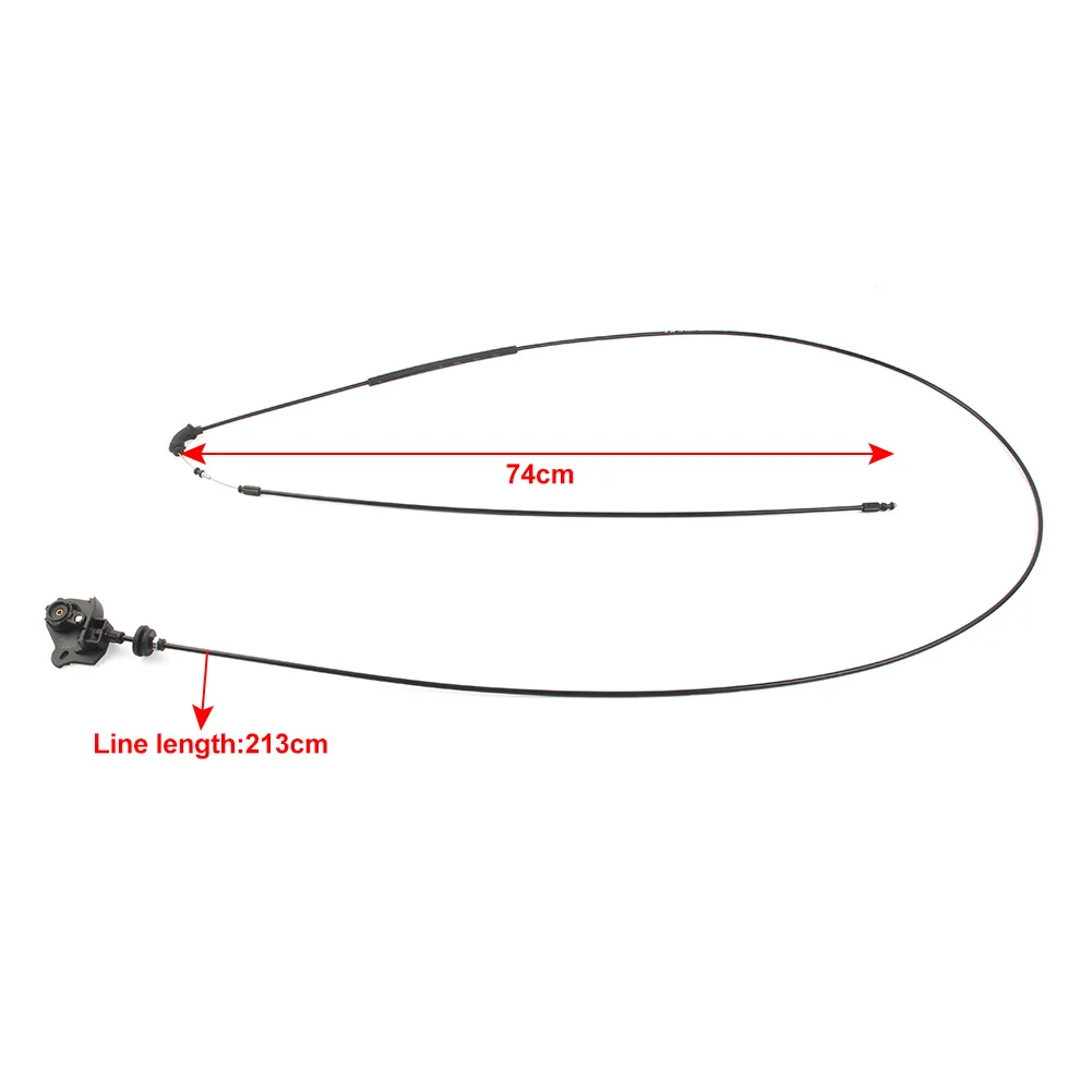 1Pc C2Z29301 Auto Front Hood Release Cable Car Accessories Parts For Jaguar XF 2009 2010 2011 2012 2013 2014 2015