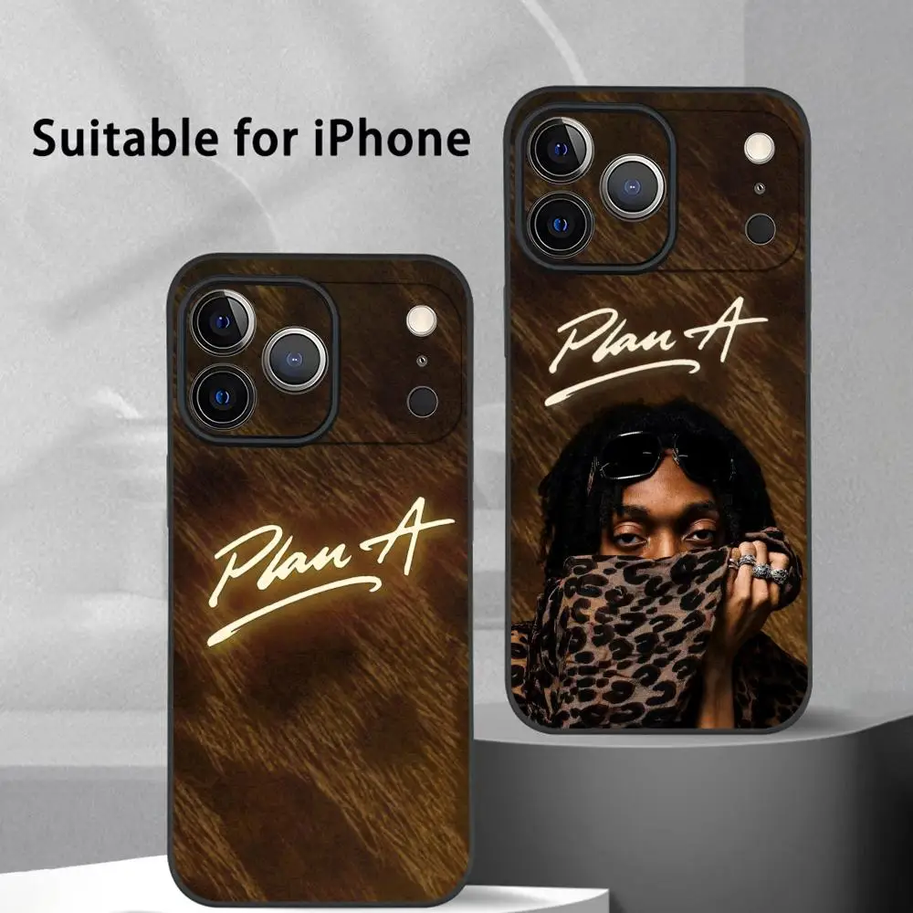 

Lil T-Tecca Rap Trap Phone Case For IPhone 17 16 15 14 13 12 11 Pro Max Plus Mini Black Frosted Soft Shell Funda