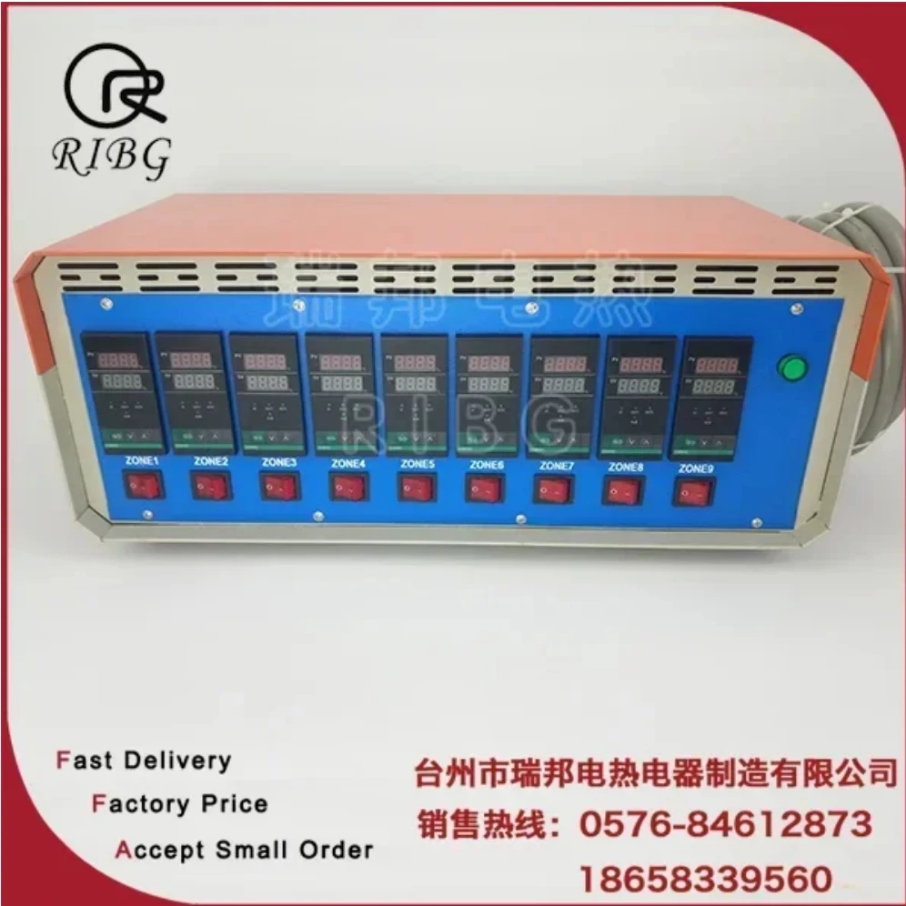 

9 sets of solid-state temperature control hot runner temperature control boxes, automotive parts mold dedicated temperature cont