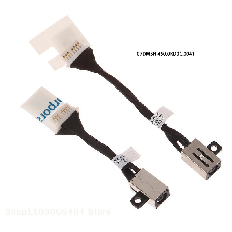 For  Latitude 3410 3510 E3510 E3410 Laptop Charging Flex Cable 07DM5H 0N8R4T DC Power Jack Cable Laptop Accessories