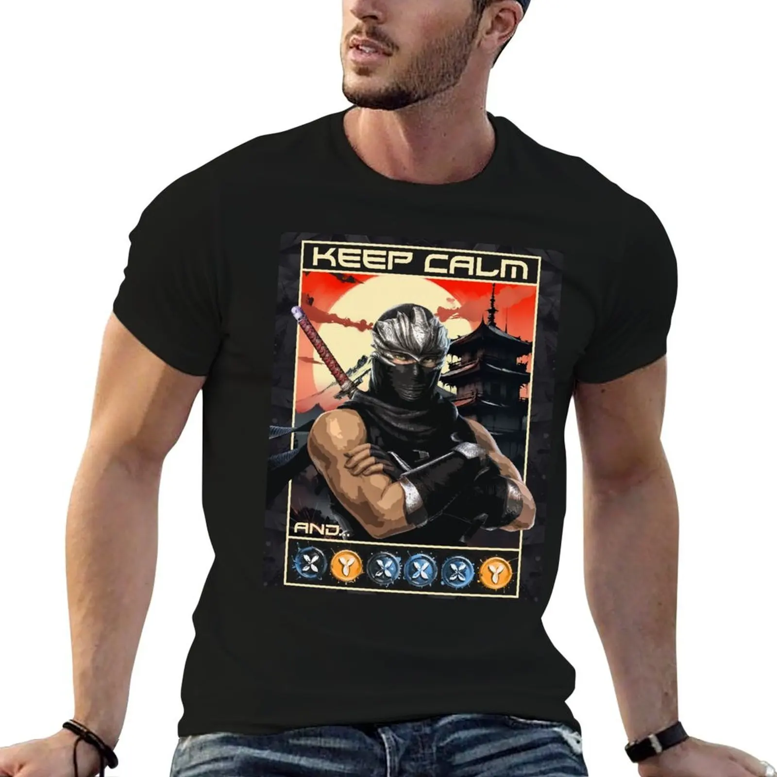 

Ninja Gaiden Izuna Drop T-Shirt anime t shirts for man anime t shirts oversize T-Shirt