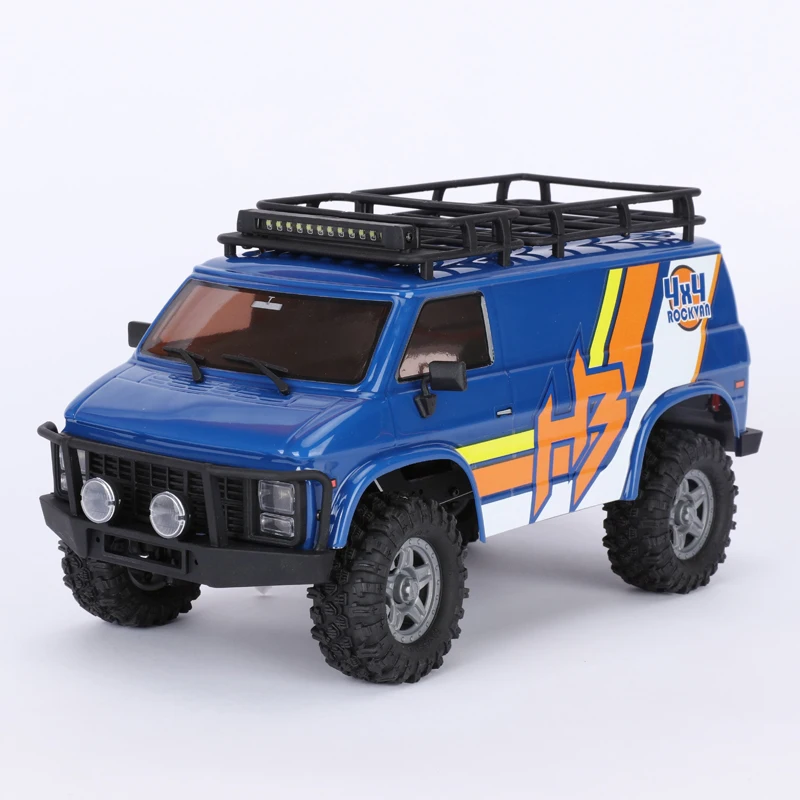 HOBBYPLUS 1/18 RC 4WD geborstelde klimauto CR18P EVO V2 ROCK VAN Rock Truck 2.4G afstandsbediening speelgoed voor volwassenen en kinderen
