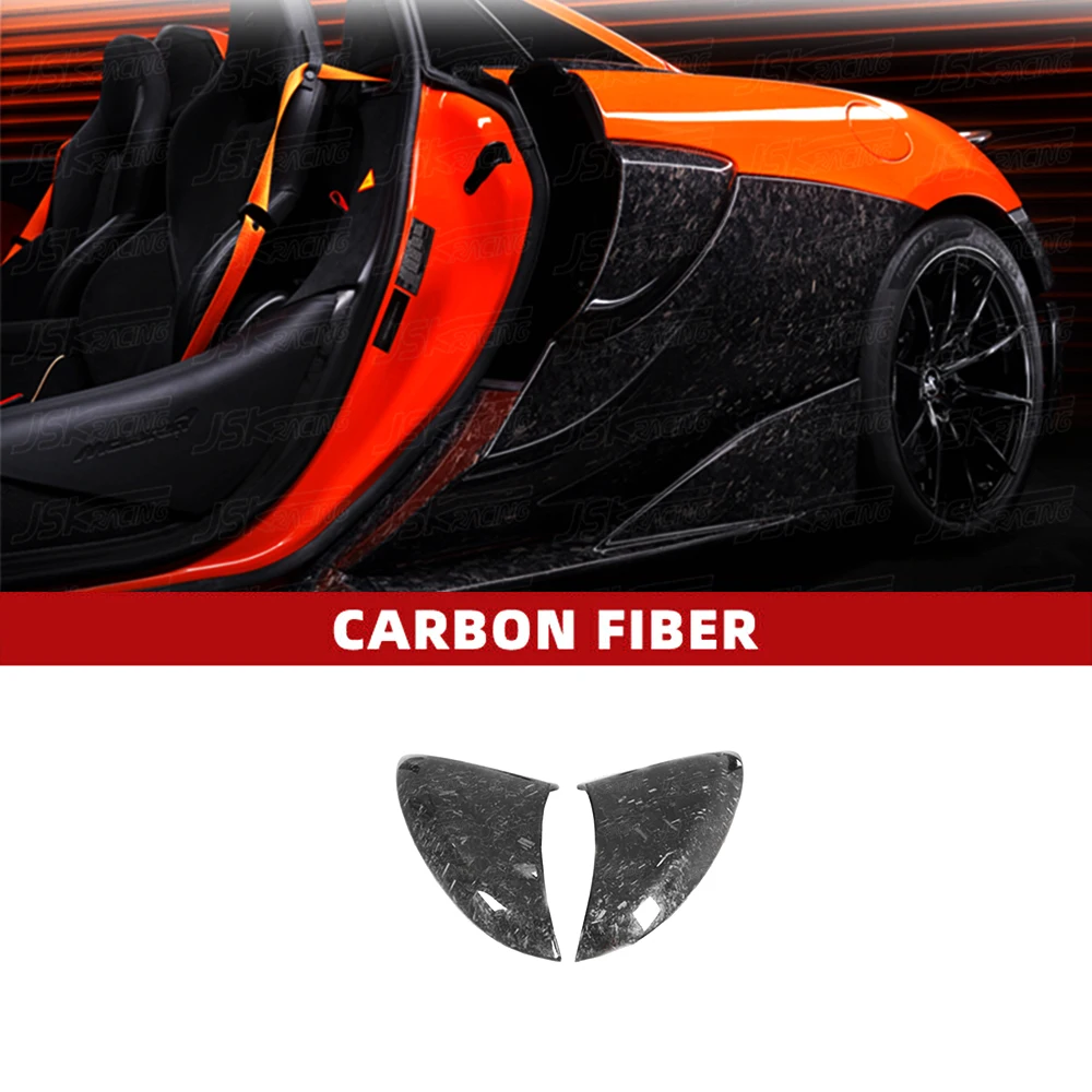 6 Style Forged Carbon Fiber Side Vent For Mclaren 540C 570S 600Lt 2015-2018