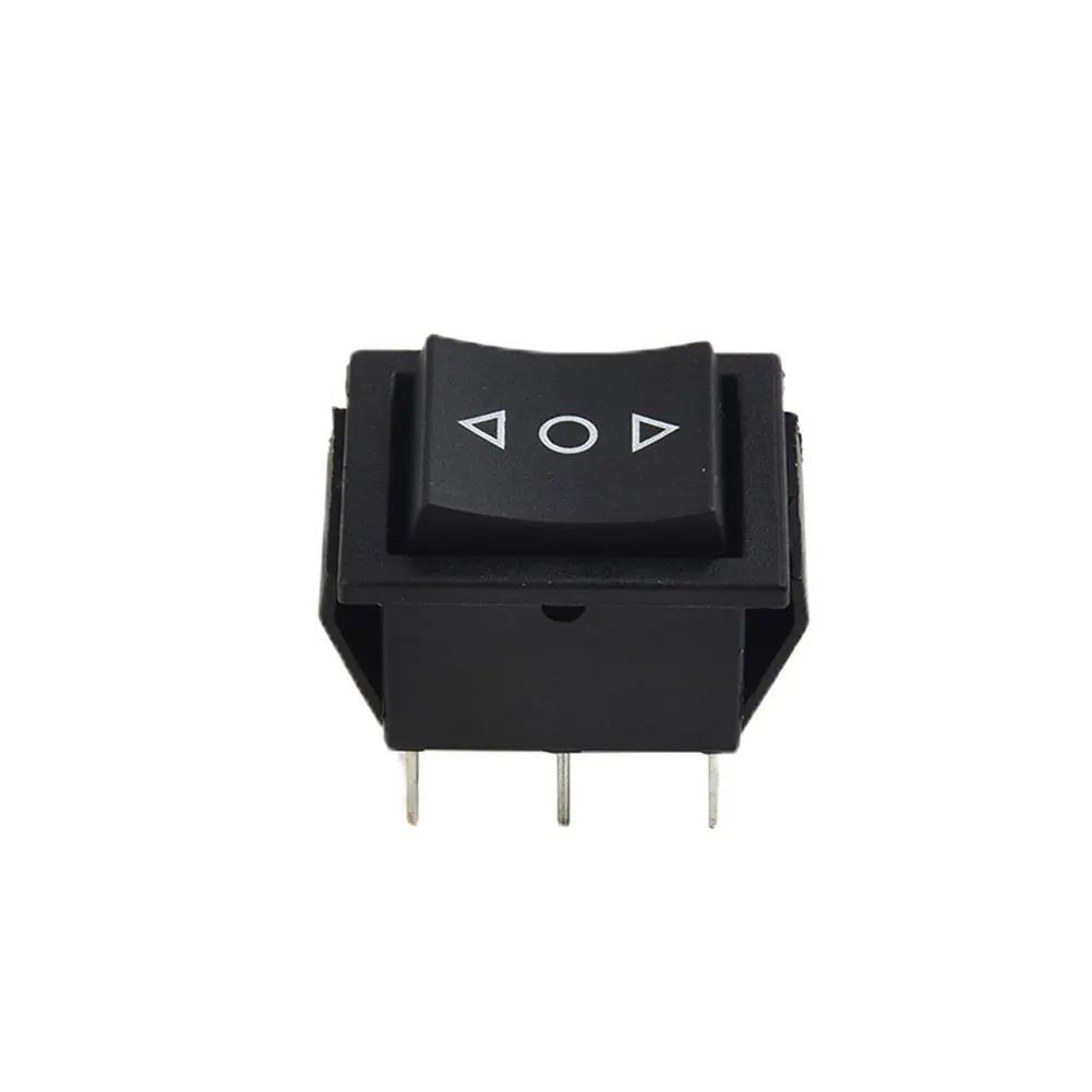 1PCS DPDT Black Rocker Switch Power Switch ON-OFF-ON 3 Position 6 Pins The Arrow Is Reset 16A 250VAC/ 20A 125VAC