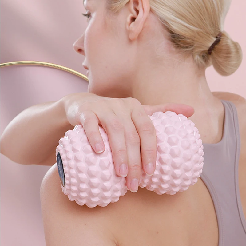 

Профессиональный арахисовый массажный шарик для облегчения глубоких тканей мышц, ручной вибрационный инструмент для миофасциального расслабления шеи, спины, ног