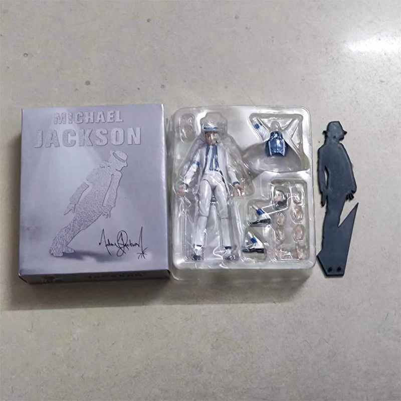 Michael Jackson Smooth Criminal Moonwalk Action Figure Model Toys Michael Jackson Mj Thriller Joint Movable Christmas Gift view 3
