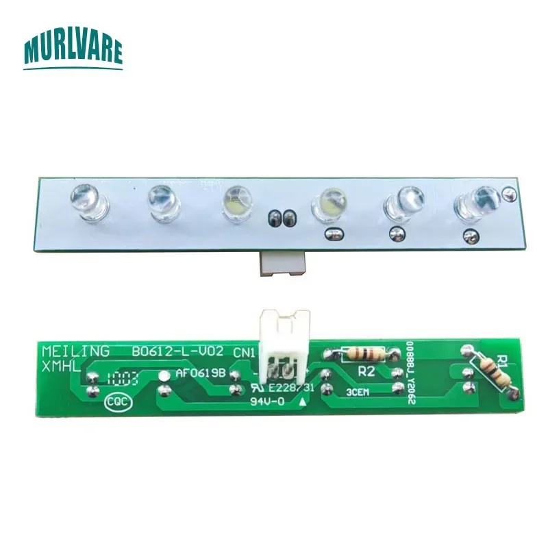 Refrigeration Lighting 6 Lights B0612-L-V02 LED Light Strip For Meiling BCD-222HE3 Fridge