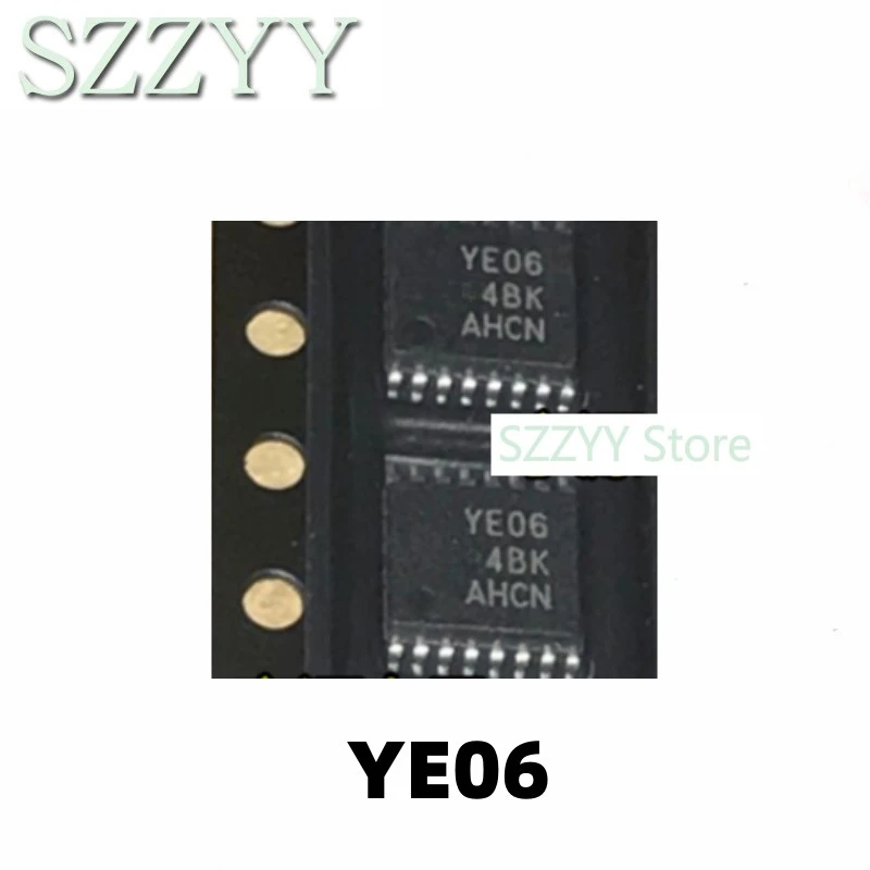 5PCS TXB0106 TXB0106PWR TXB0106RGYR screen printed YE06 TSSOP/QFN converter chip