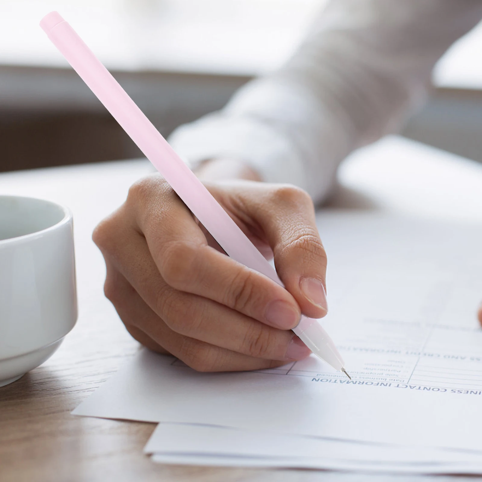 

12Pcs Cute Gel Pen Animal Theme Writing Pens Smooth Fine Point for School Office Birthday Gift Stationery Set